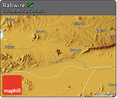 Physical 3D Map of Rabwire