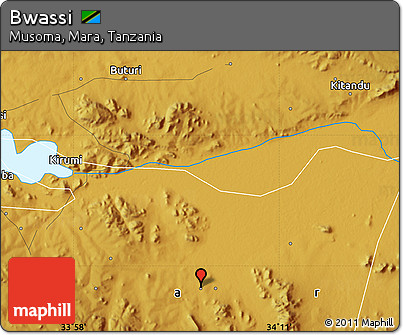 Physical Map of Bwassi