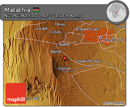 Physical 3D Map of Matathia