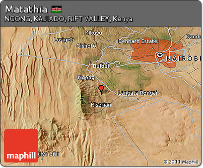 Satellite 3D Map of Matathia