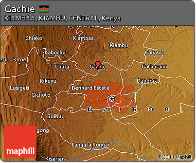 Physical Map of Gachie