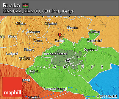 Political Map of Ruaka