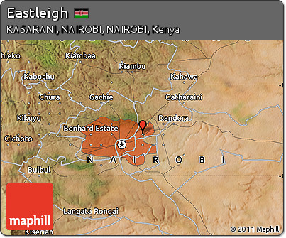 Satellite Map of Eastleigh