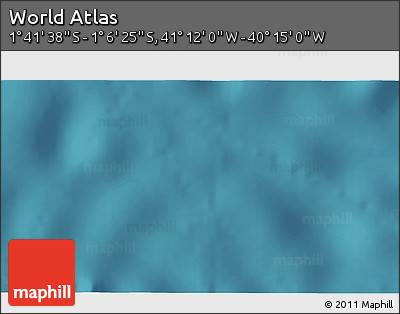 Satellite 3D Map of the Area around 1° 24' 2" S, 40° 43' 30" W