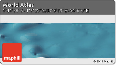 Satellite Panoramic Map of the Area around 1° 24' 2" S, 53° 37' 30" E