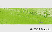 Physical Panoramic Map of the area around 1° 24' 2" S, 55° 10' 29" W