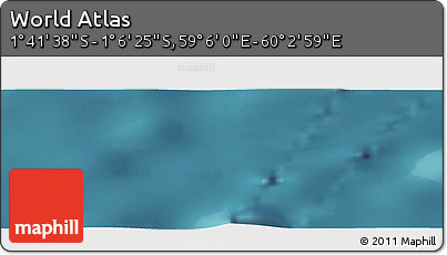 Satellite Panoramic Map of the Area around 1° 24' 2" S, 59° 34' 30" E