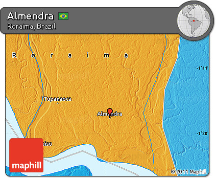 Political Map of Almendra