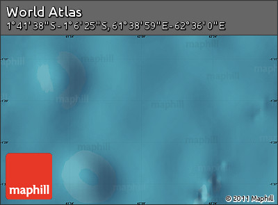 Satellite Map of the Area around 1° 24' 2" S, 62° 7' 30" E