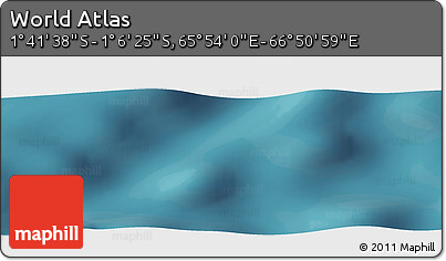 Satellite Panoramic Map of the Area around 1° 24' 2" S, 66° 22' 30" E