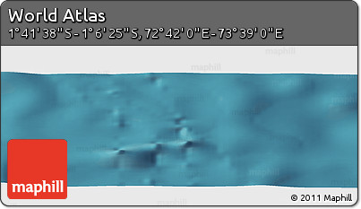 Satellite Panoramic Map of the Area around 1° 24' 2" S, 73° 10' 30" E