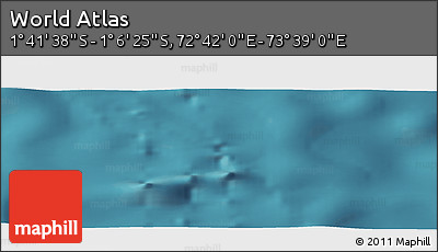 Satellite Panoramic Map of the Area around 1° 24' 2" S, 73° 10' 30" E