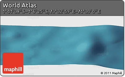 Satellite Panoramic Map of the Area around 1° 24' 2" S, 74° 1' 30" E