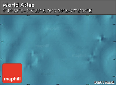 Satellite Map of the Area around 1° 24' 2" S, 76° 34' 29" E