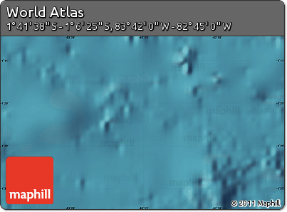 Satellite Map of the Area around 1° 24' 2" S, 83° 13' 29" W