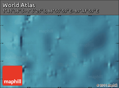Satellite Map of the Area around 1° 24' 2" S, 89° 19' 29" E