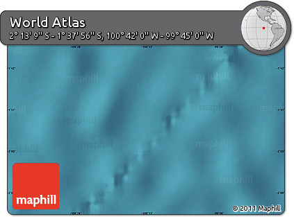Satellite Map of the Area around 1° 55' 32" S, 100° 13' 29" W