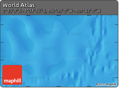 Political Map of the Area around 1° 55' 32" S, 106° 10' 30" W