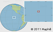 Savanna Style Location Map of the area around 1° 55' 32" S, 112° 7' 30" W