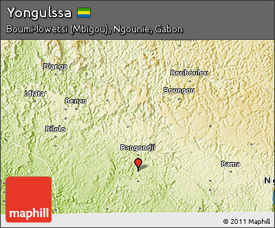 Physical 3D Map of Yongulssa