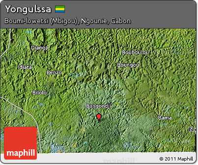 Satellite 3D Map of Yongulssa
