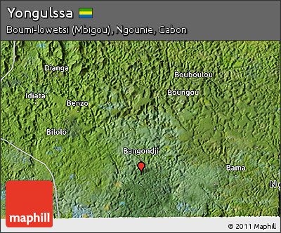 Satellite 3D Map of Yongulssa