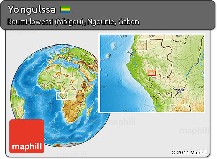 Physical Location Map of Yongulssa