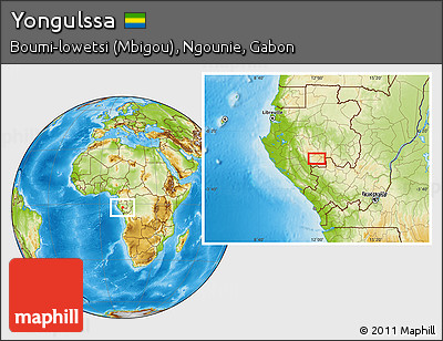 Physical Location Map of Yongulssa