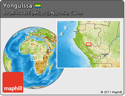 Physical Location Map of Yongulssa