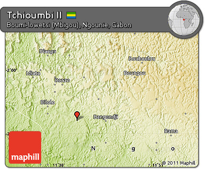 Physical Map of Tchioumbi II