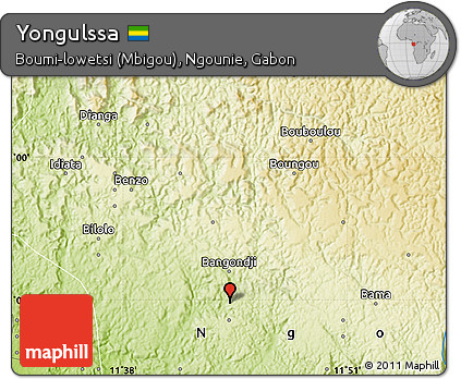 Physical Map of Yongulssa