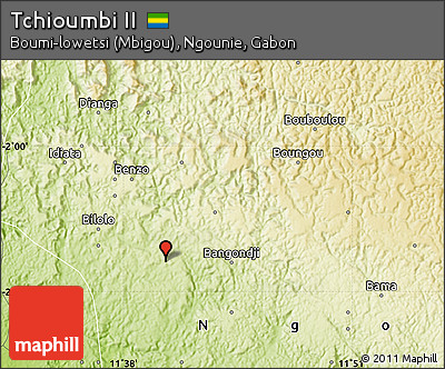 Physical Map of Tchioumbi II