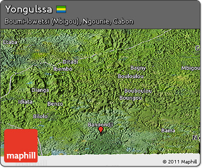Satellite Panoramic Map of Yongulssa