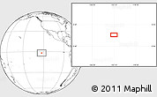 Blank Location Map of the area around 1° 55' 32" S, 123° 10' 30" W
