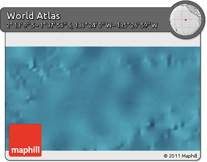 Satellite 3D Map of the Area around 1° 55' 32" S, 135° 55' 30" W