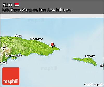 Physical 3D Map of Rori