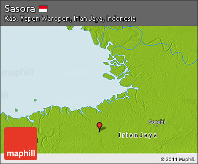 Physical 3D Map of Sasora