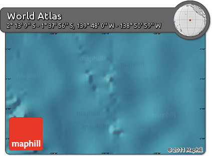 Satellite Map of the Area around 1° 55' 32" S, 139° 19' 29" W