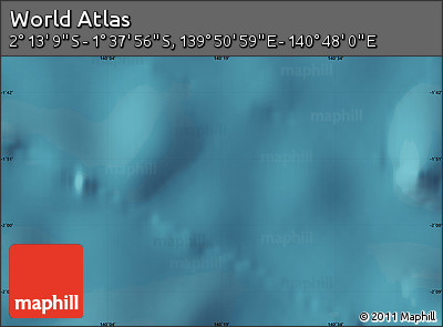 Satellite Map of the Area around 1° 55' 32" S, 140° 19' 29" E