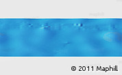 Shaded Relief Panoramic Map of the area around 1° 55' 32" S, 141° 1' 30" W