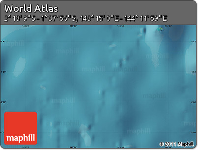 Satellite Map of the Area around 1° 55' 32" S, 143° 43' 29" E