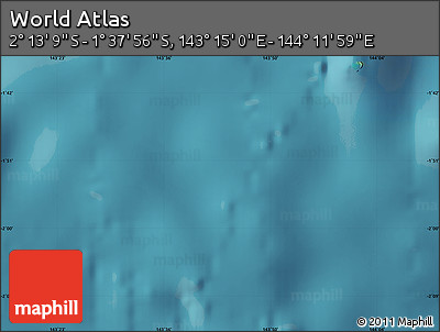 Satellite Map of the Area around 1° 55' 32" S, 143° 43' 29" E
