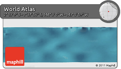 Satellite Panoramic Map of the Area around 1° 55' 32" S, 143° 34' 29" W