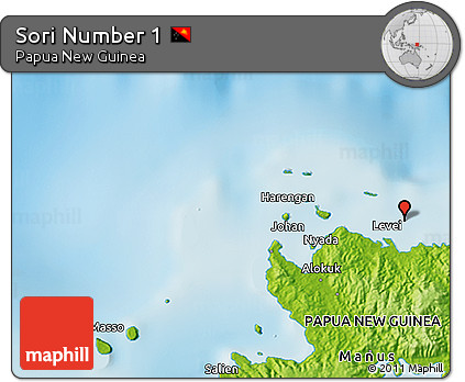 Physical 3D Map of Sori Number 1