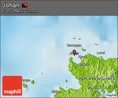 Physical 3D Map of Johan