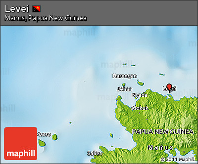 Physical 3D Map of Levei