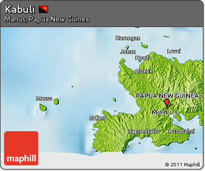 Physical 3D Map of Kabuli