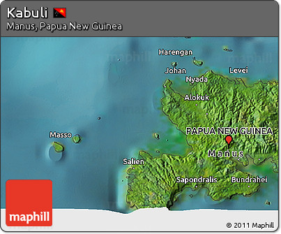 Satellite 3D Map of Kabuli