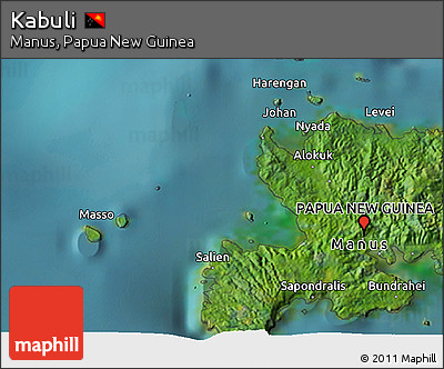 Satellite 3D Map of Kabuli