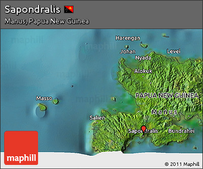 Satellite 3D Map of Sapondralis